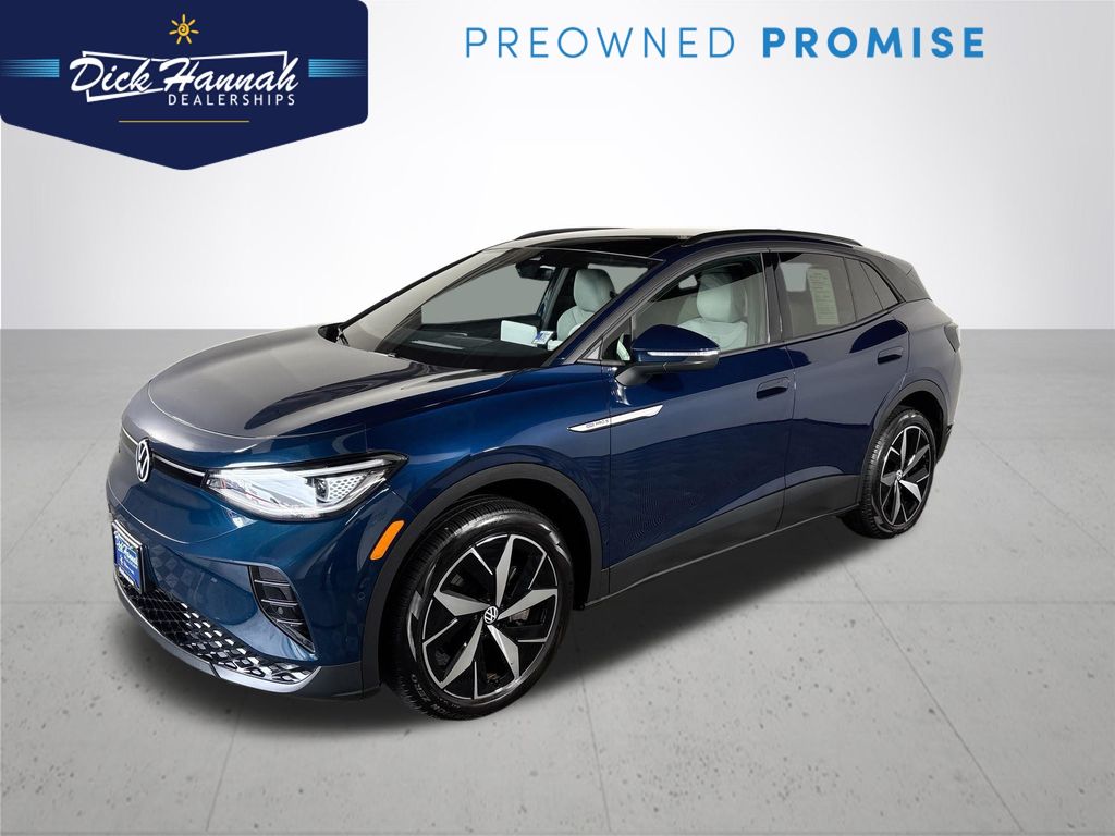 Blue Metallic 2023 Volkswagen ID.4 Pro S AWD SUV / Crossover All-Wheel Drive Automatic