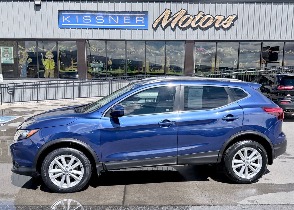 Caspian Blue 2018 Nissan Rogue Sport SV FWD SUV / Crossover Front-Wheel Drive Continuously Variable Transmission