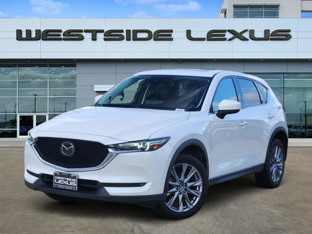 2021 Mazda CX-5 Grand Touring White at DeMontrond Mazda