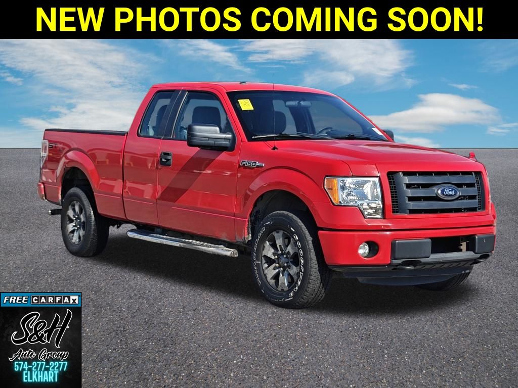 Race Red 2012 Ford F-150 Pickup Truck Four-Wheel Drive 6-Speed Automatic