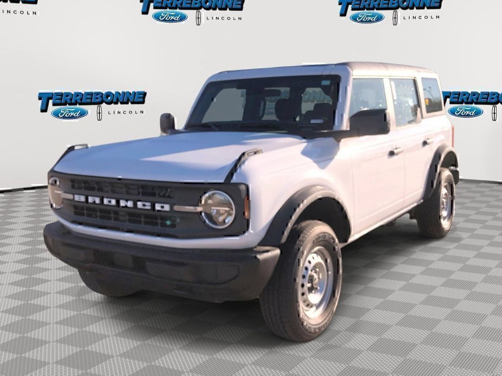 Oxford White 2025 Ford Bronco SUV / Crossover Four-Wheel Drive Automatic