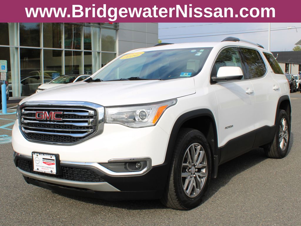 Summit White 2019 GMC Acadia SUV / Crossover Four-Wheel Drive 6-Speed Automatic