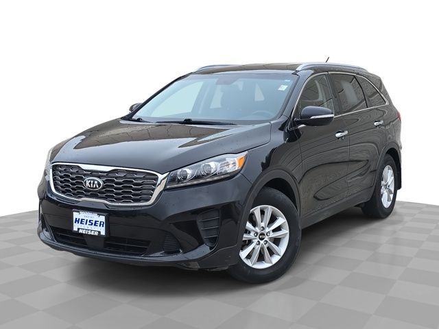 Ebony Black 2020 Kia Sorento LX FWD SUV / Crossover Front-Wheel Drive 6-Speed Automatic