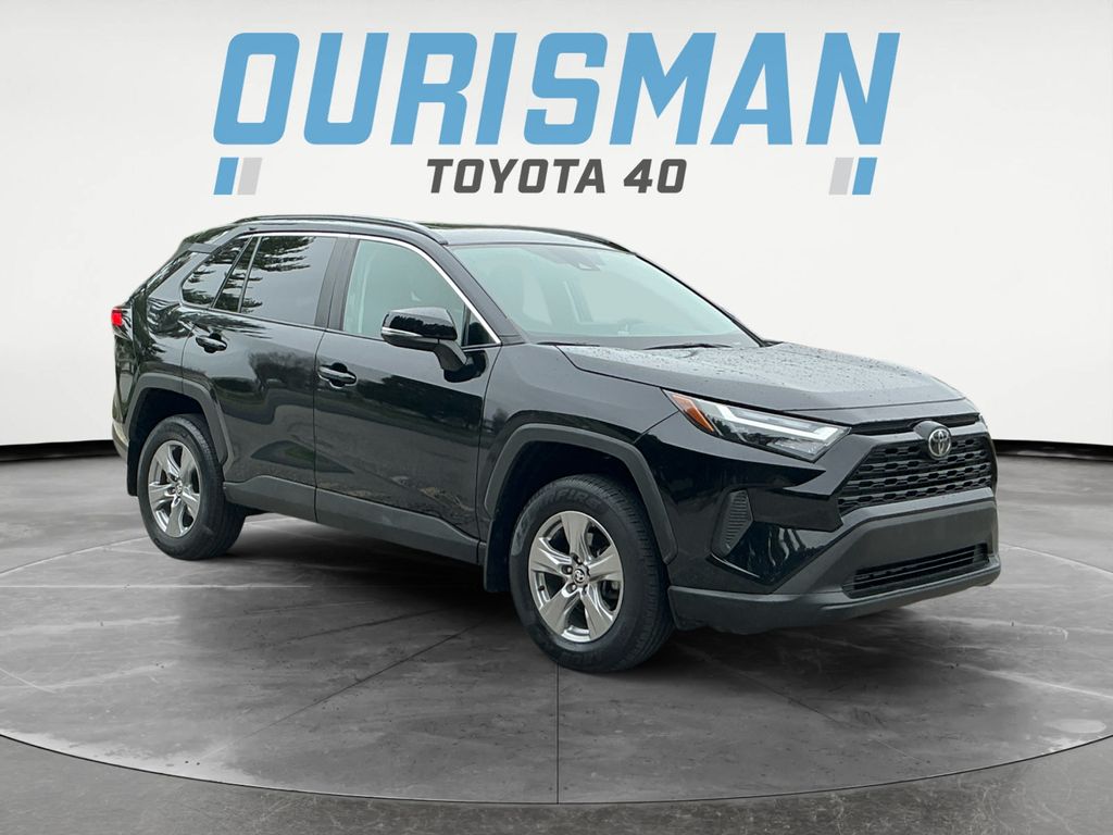 Midnight Black Metallic 2024 Toyota RAV4 XLE FWD SUV / Crossover Front-Wheel Drive 8-Speed Automatic