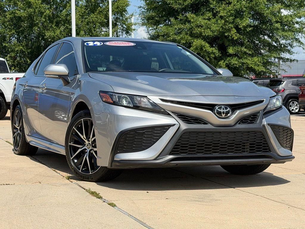 Celestial Silver Metallic 2024 Toyota Camry Sedan Front-Wheel Drive 8-Speed Automatic