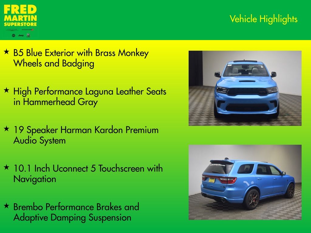 new 2026 Dodge Durango car, priced at $93,149