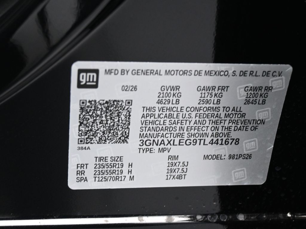 New 2026 Mosaic Black Metallic Chevrolet RS image 27