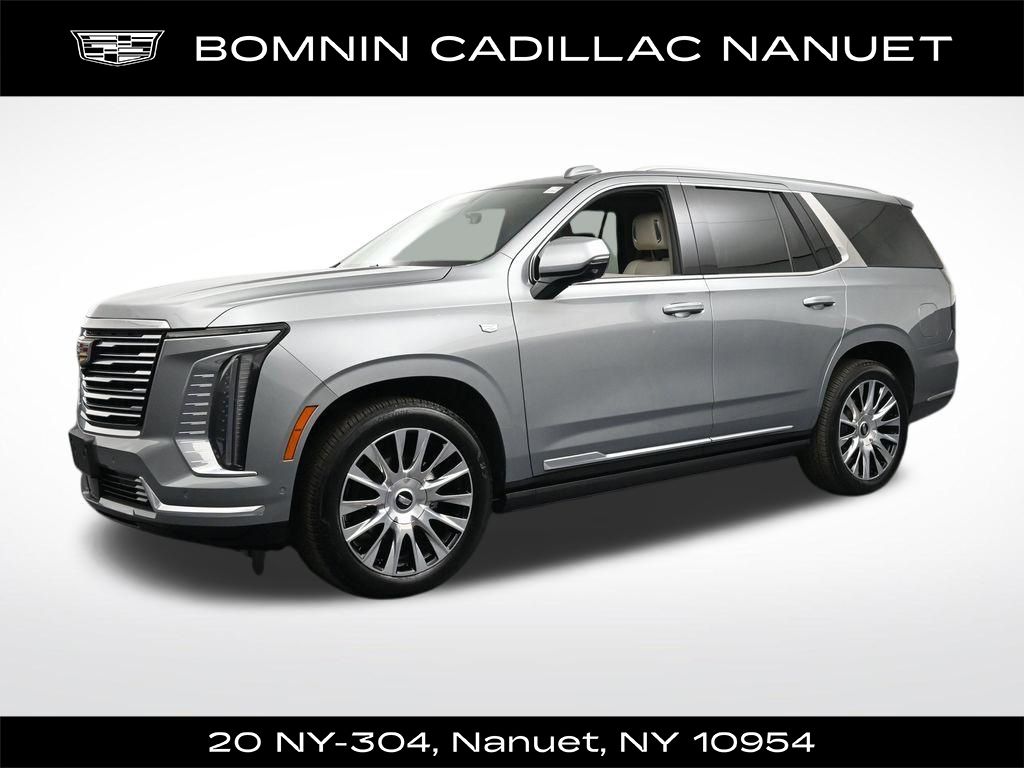 Silver Metallic 2025 Cadillac Escalade SUV / Crossover Four-Wheel Drive Automatic