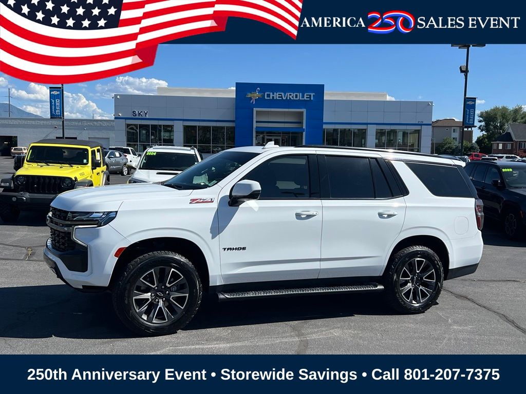 Summit White 2022 Chevrolet Tahoe SUV / Crossover Four-Wheel Drive