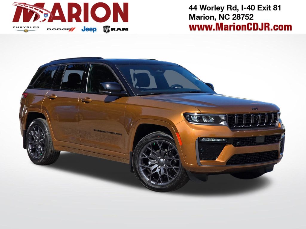 Red (Copper Shino Metallic Clearcoat) 2026 Jeep Grand Cherokee SUV / Crossover Four-Wheel Drive 8-Speed Automatic