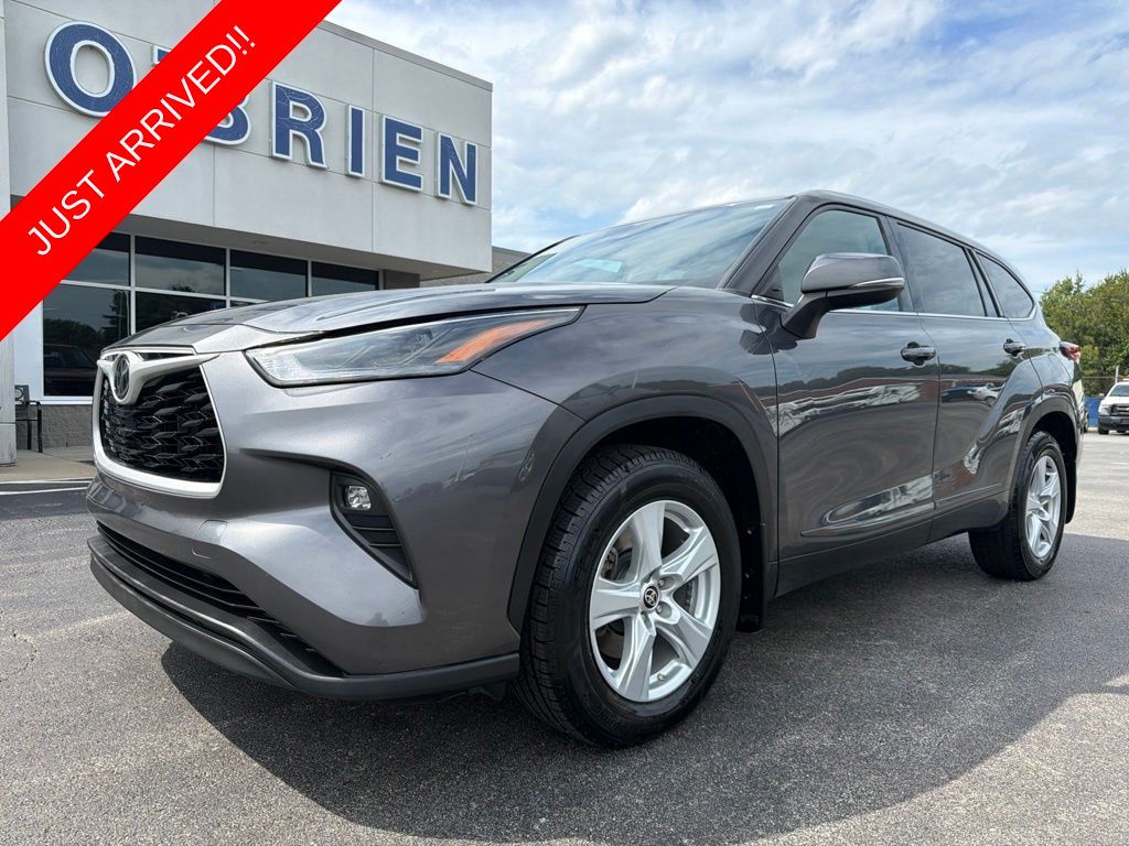 Magnetic Gray Metallic 2022 Toyota Highlander SUV / Crossover All-Wheel Drive 8-Speed Automatic