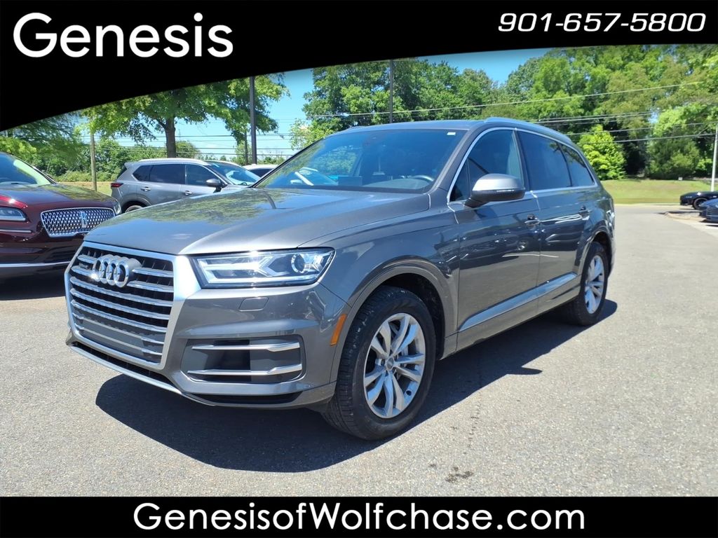 Gray Metallic 2019 Audi Q7 55 TFSI quattro Premium SUV / Crossover All-Wheel Drive 8-Speed Automatic