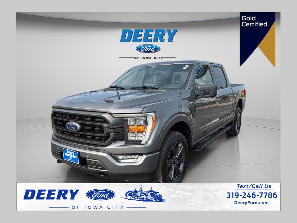 Carbonized Gray Metallic 2023 Ford F-150 Pickup Truck Four-Wheel Drive 10-Speed Automatic