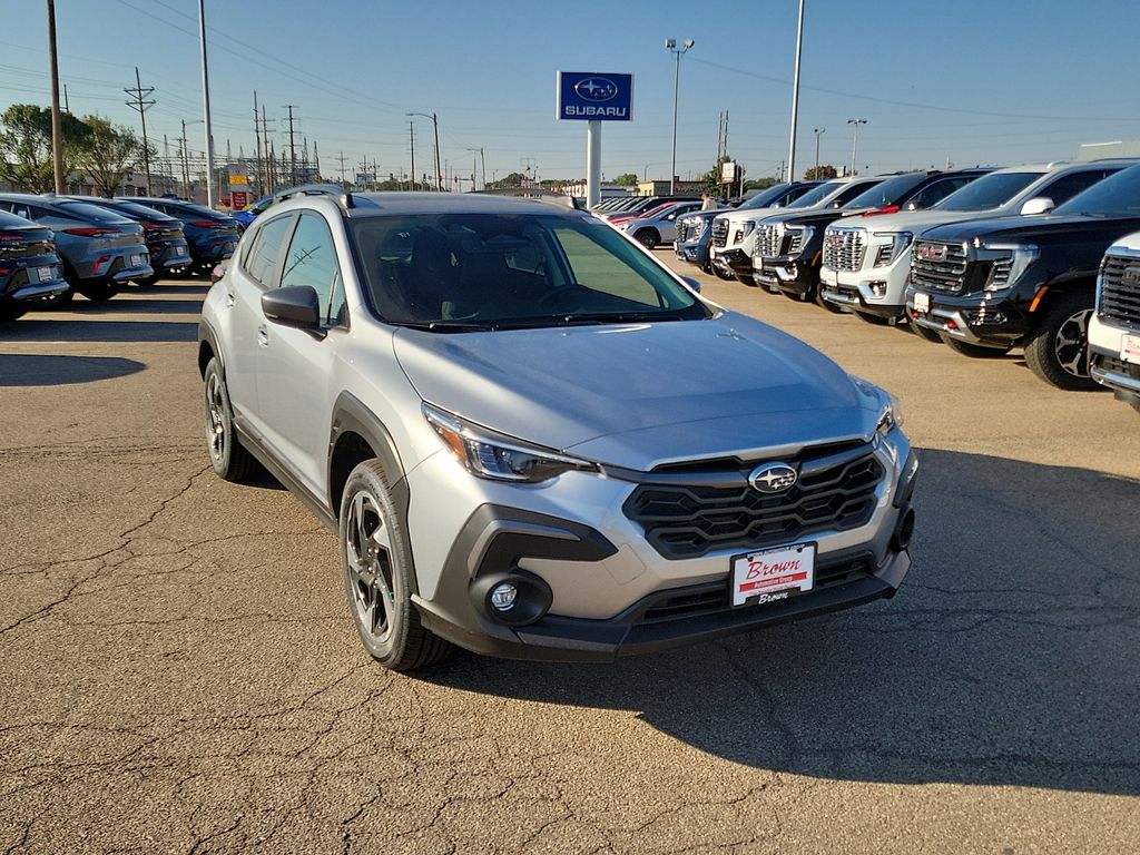 2026 Subaru Crosstrek Limited Silver at Brown Buick GMC