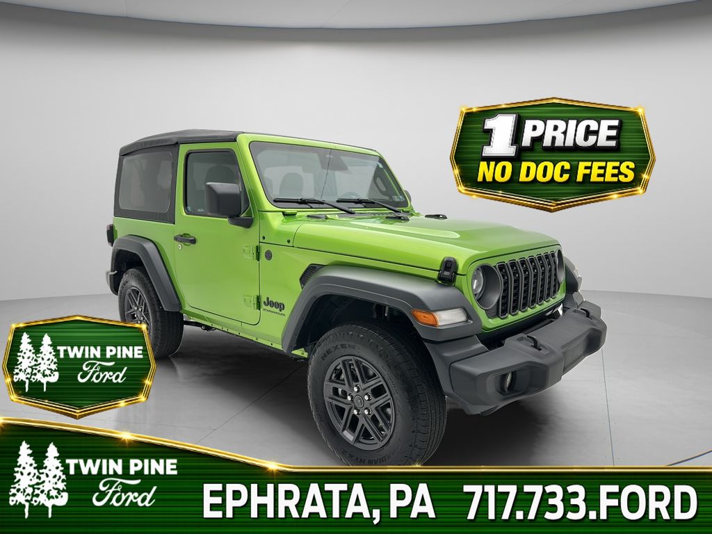 Mojito Clearcoat 2026 Jeep Wrangler SUV / Crossover Four-Wheel Drive 8-Speed Automatic