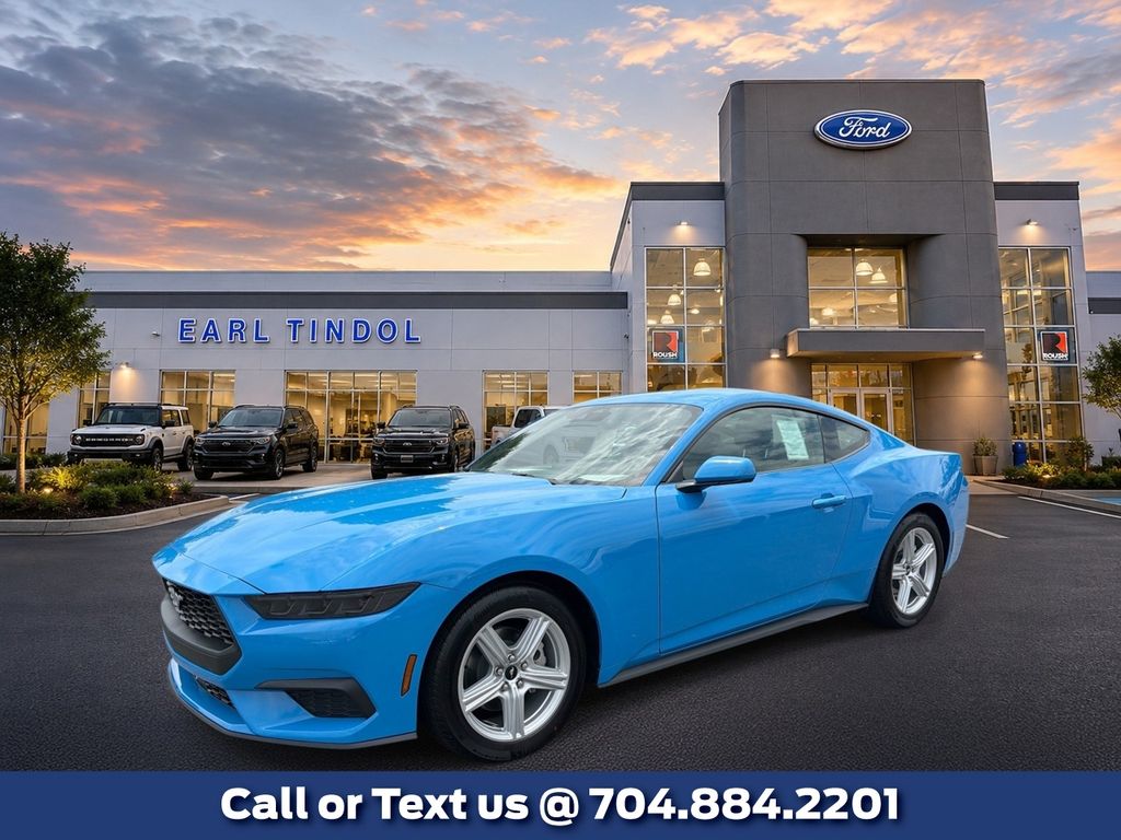 Grabber Blue Metallic 2026 Ford Mustang Coupe Rear-Wheel Drive Automatic