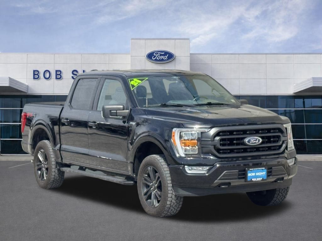 Used 2021 Ford F-150 XLT with VIN 1FTFW1E54MFB27548 for sale in Kansas City