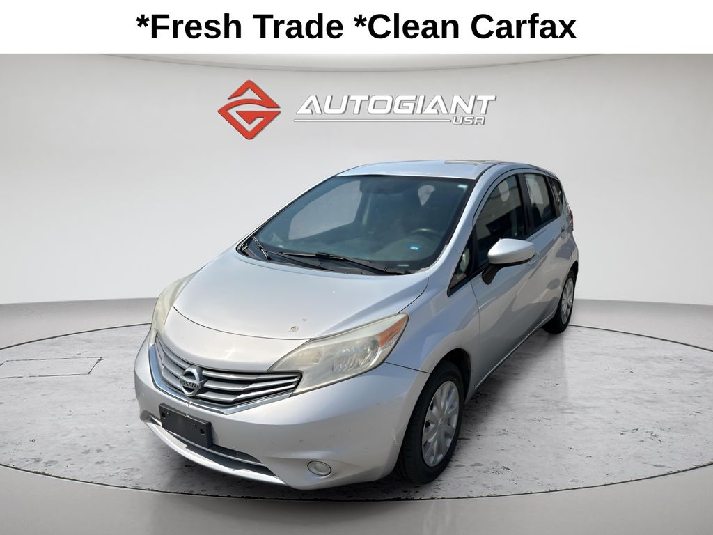 Brilliant Silver Metallic 2016 Nissan Versa Note SV Hatchback Front-Wheel Drive Continuously Variable Transmission