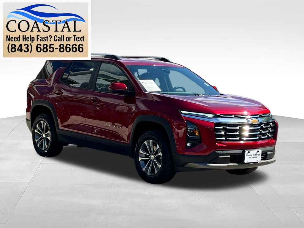 2025 Chevrolet Equinox LT Red at Bob Mills Chevrolet