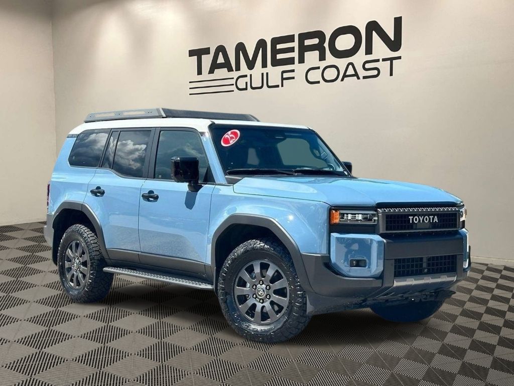 Heritage Blue/Gray Scape 2025 Toyota Land Cruiser SUV / Crossover Four-Wheel Drive 8-Speed Automatic