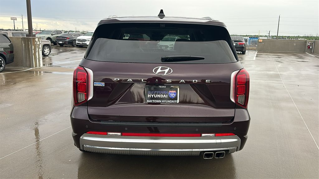 2024 Hyundai Palisade Calligraphy Red at Don McGill Toyota