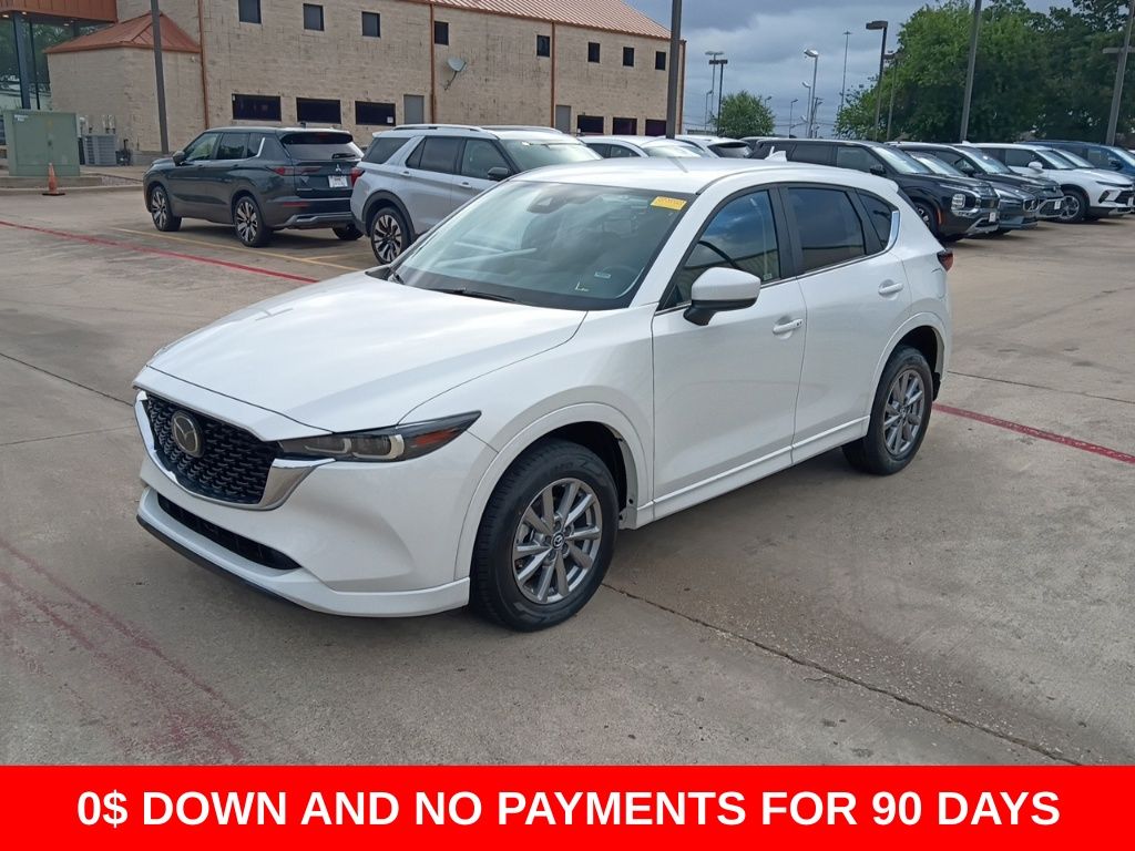 Rhodium White Metallic 2025 Mazda CX-5 2.5 S Preferred AWD SUV / Crossover All-Wheel Drive 6-Speed Automatic