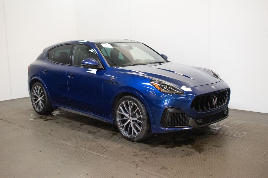Blu Intenso Metallic 2024 Maserati Grecale Trofeo AWD SUV / Crossover All-Wheel Drive 8-Speed Automatic