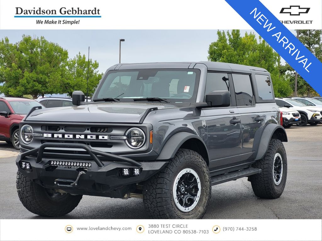 Carbonized Gray Metallic 2023 Ford Bronco SUV / Crossover Four-Wheel Drive Automatic