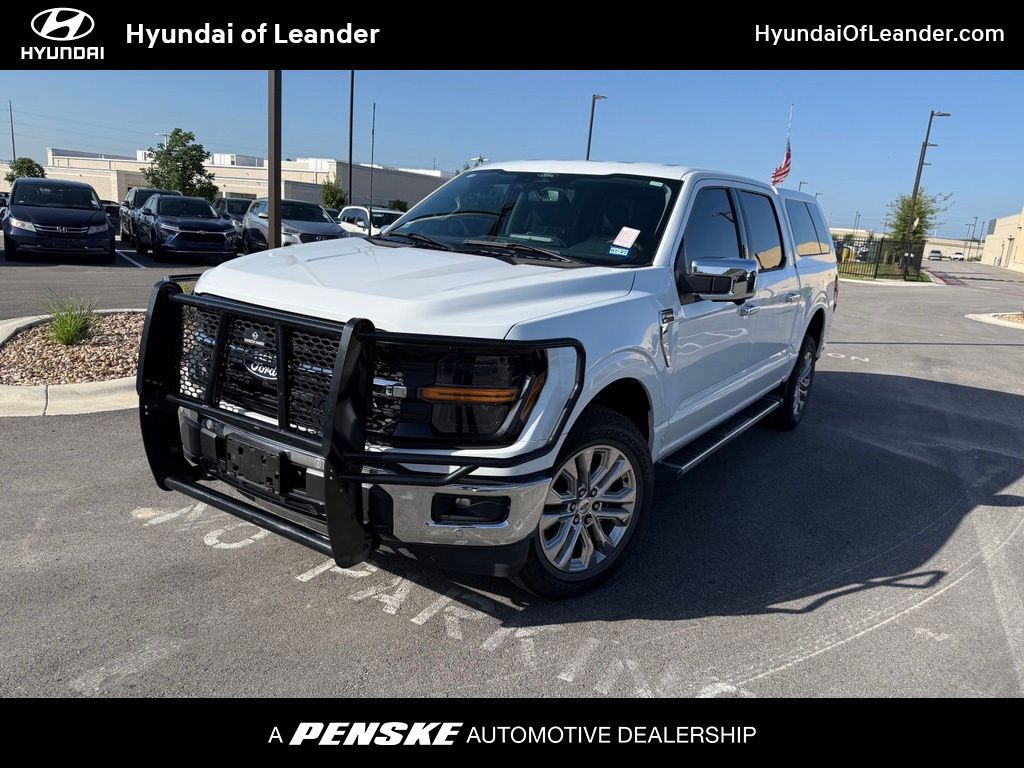 Oxford White 2024 Ford F-150 Pickup Truck Four-Wheel Drive Automatic