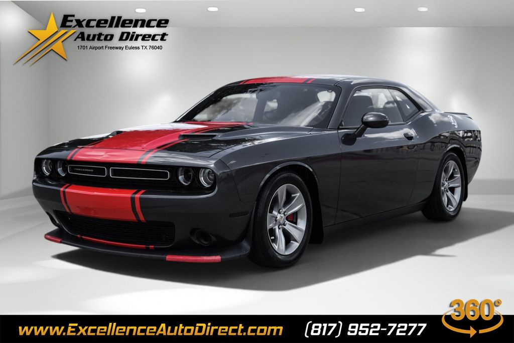 Gray (Granite Crystal Metallic Clearcoat) 2019 Dodge Challenger Coupe Rear-Wheel Drive 8-Speed Automatic