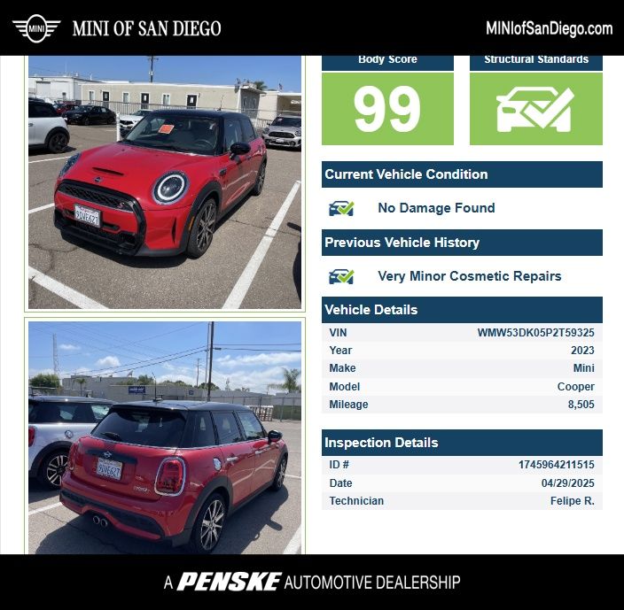 2023 MINI Cooper S -
                San Diego, CA