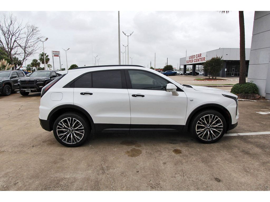 2025 Cadillac XT4 Sport White at Bayway Cadillac of The Woodlands