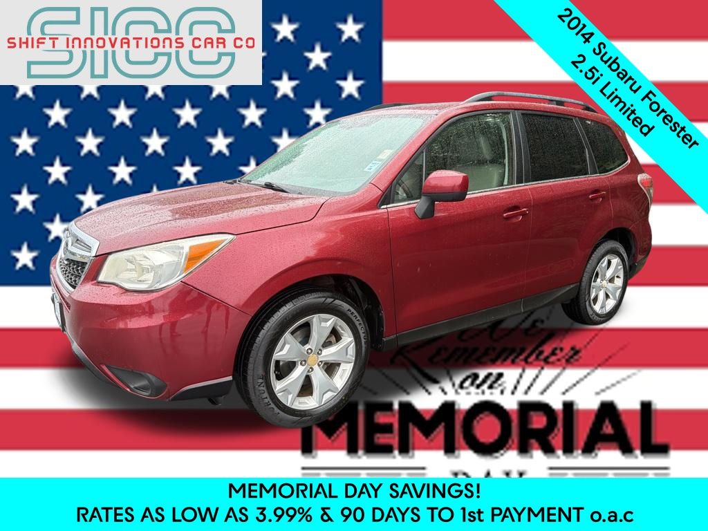 Venetian Red Pearl 2014 Subaru Forester 2.5i Limited SUV / Crossover All-Wheel Drive Continuously Variable Transmission