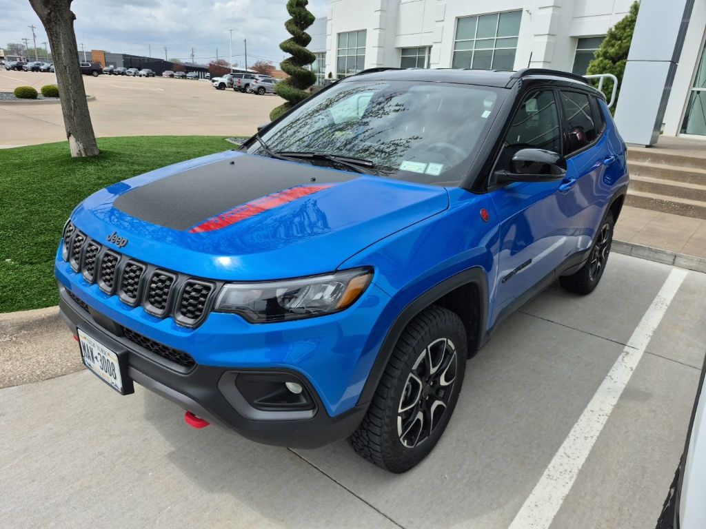 Hydro Blue Pearlcoat 2026 Jeep Compass Trailhawk 4WD SUV / Crossover Four-Wheel Drive 8-Speed Automatic