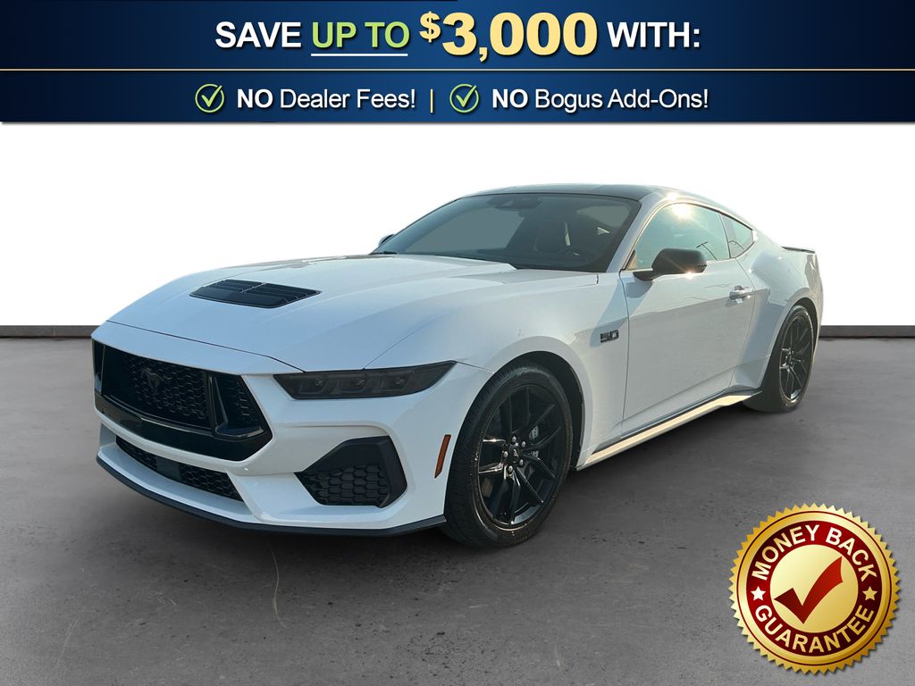 Oxford White 2026 Ford Mustang Coupe Rear-Wheel Drive Automatic