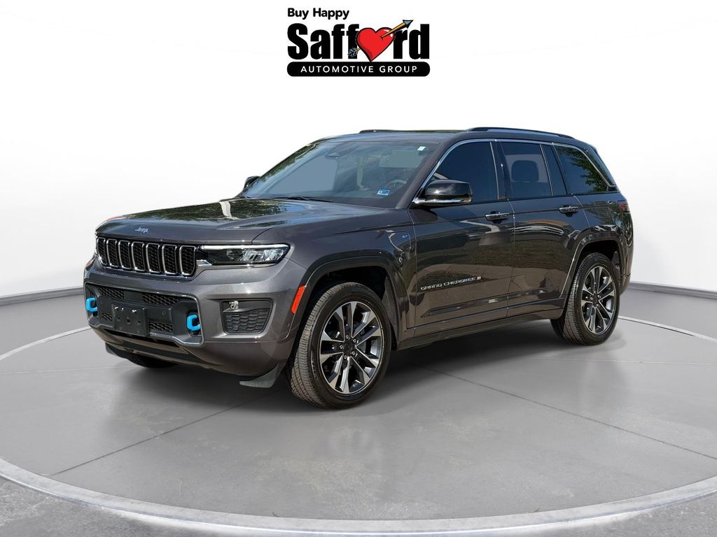 Baltic Gray Metallic Clearcoat 2023 Jeep Grand Cherokee 4xe Overland 4WD SUV / Crossover Four-Wheel Drive 8-Speed Automatic