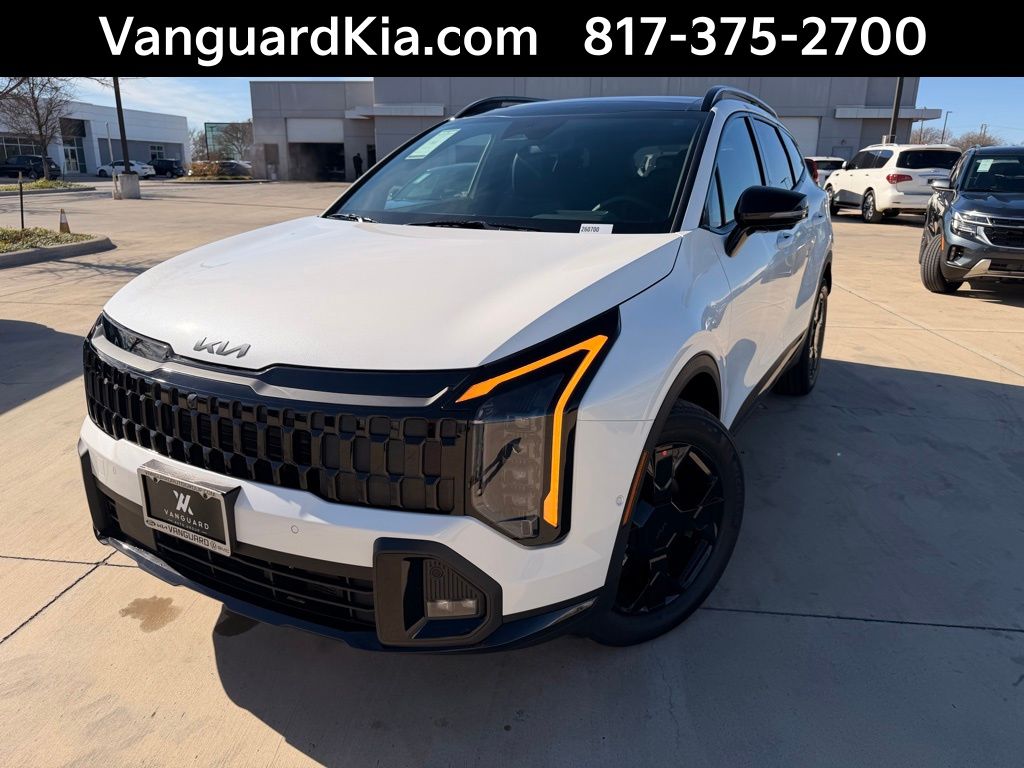 Snow White Pearl 2026 Kia Sportage Hybrid Plug-In X-Line Prestige AWD SUV / Crossover All-Wheel Drive 6-Speed Automatic