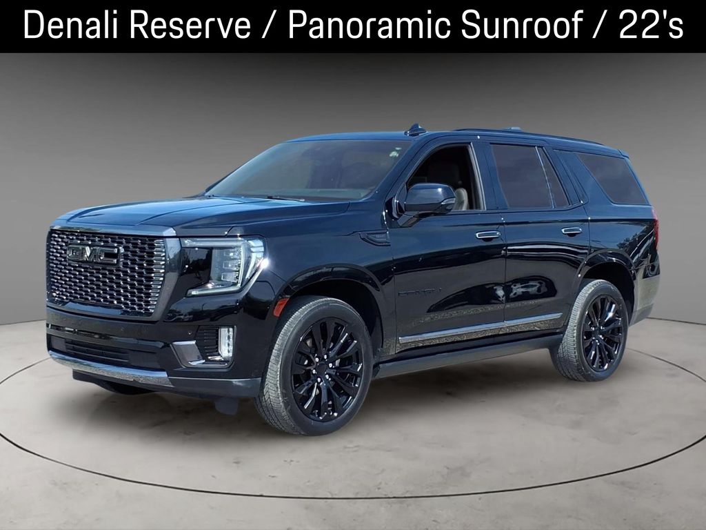 Onyx Black 2024 GMC Yukon Denali 4WD SUV / Crossover Four-Wheel Drive
