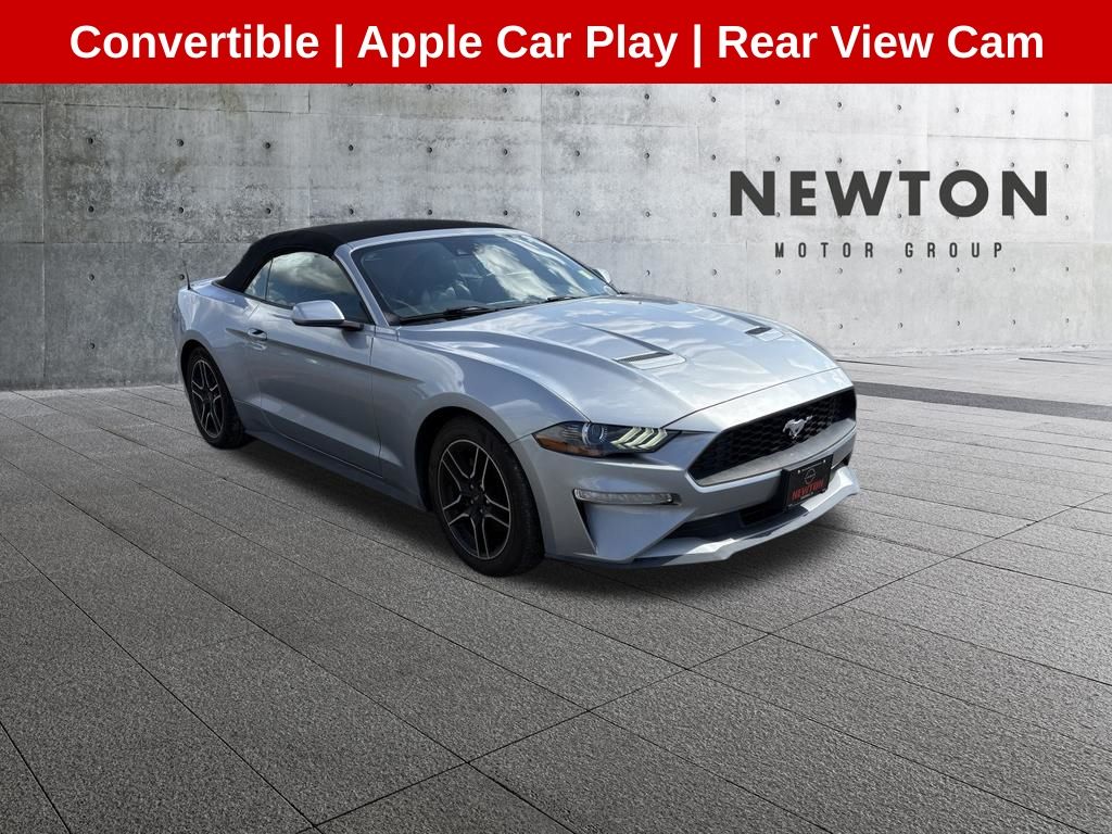 Silver Metallic 2022 Ford Mustang Convertible Rear-Wheel Drive Automatic