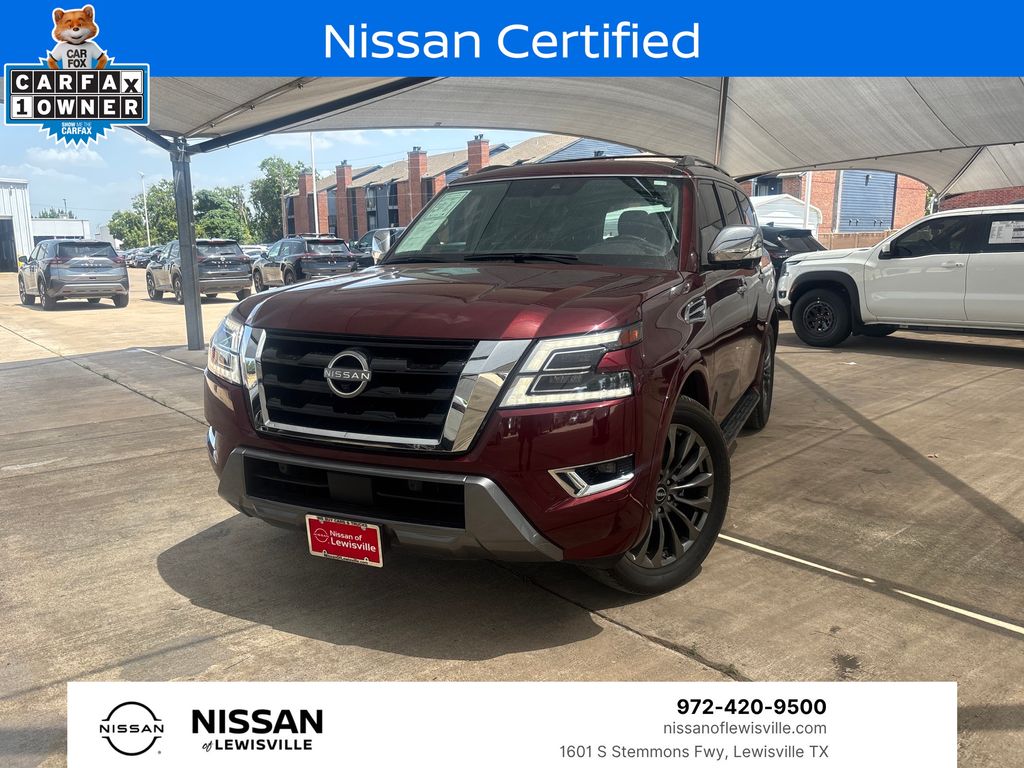 Coulis Red Pearl 2023 Nissan Armada SUV / Crossover 4X2 7-Speed Automatic