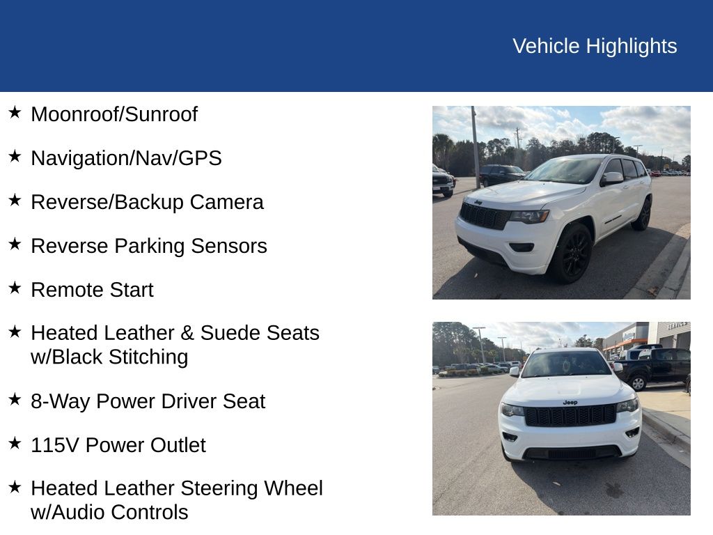 2018 Jeep Grand Cherokee Altitude 4x4