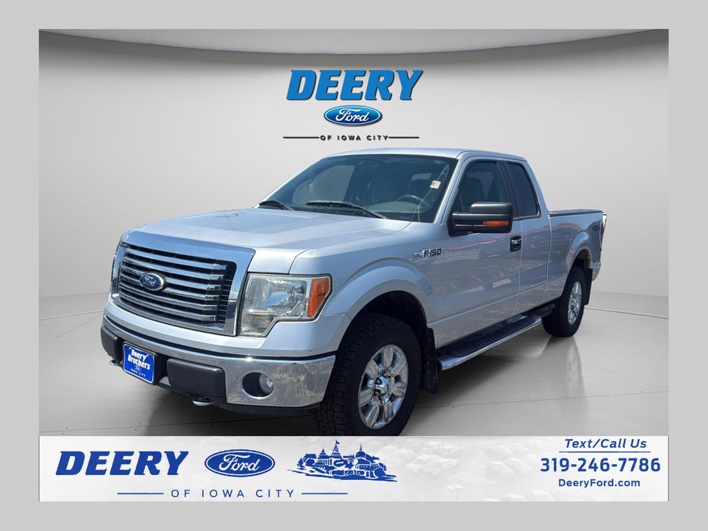 Ingot Silver 2010 Ford F-150 Pickup Truck Four-Wheel Drive 6-Speed Automatic