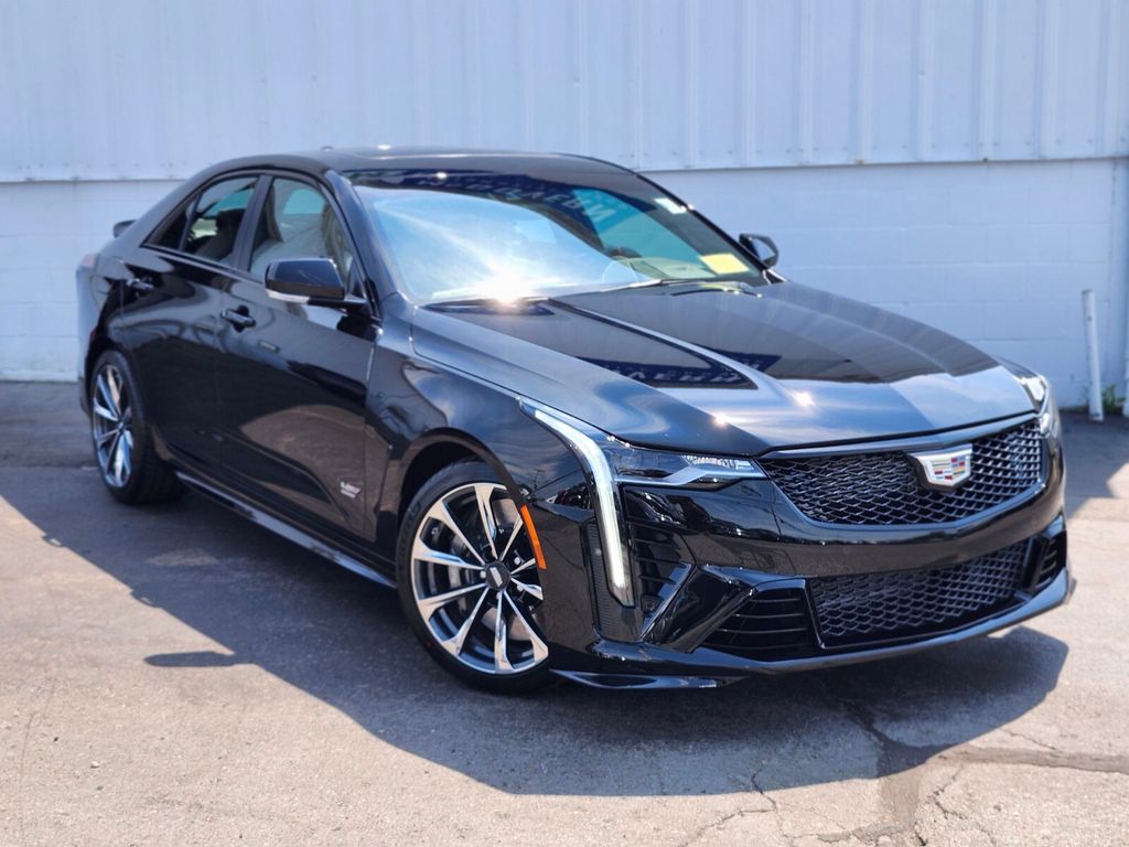 Black Raven 2026 Cadillac CT4-V Blackwing Sedan Rear-Wheel Drive 6-Speed Manual