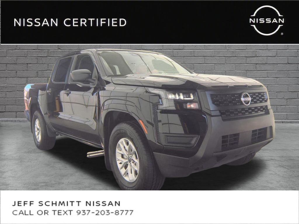 Super Black 2026 Nissan Frontier Pickup Truck 4X2 9-Speed Automatic Overdrive