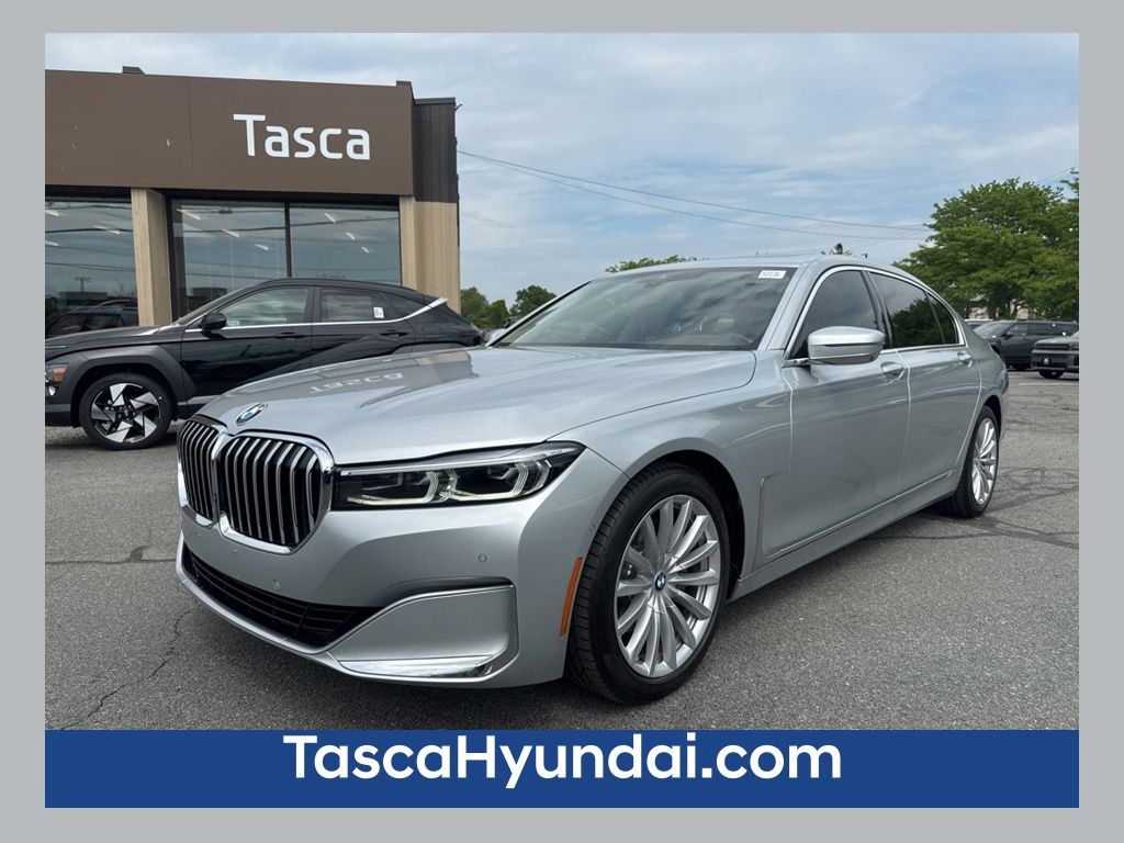 Glacier Silver Metallic 2020 BMW 7 Series Sedan Rear-Wheel Drive 8-Speed Automatic