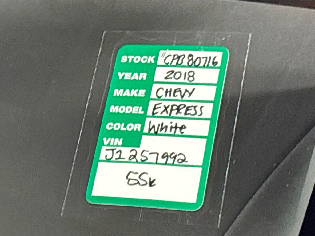 2018 Chevrolet Express 3500 LT