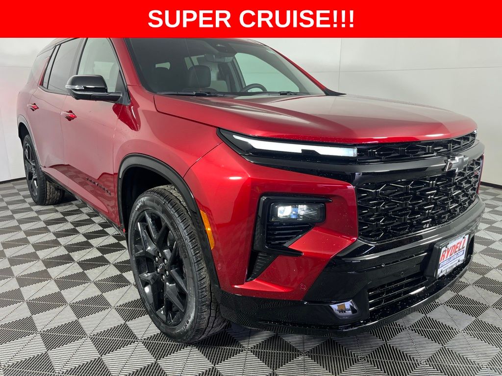 Radiant Red Tintcoat 2026 Chevrolet Traverse RS AWD SUV / Crossover Four-Wheel Drive 8-Speed Automatic