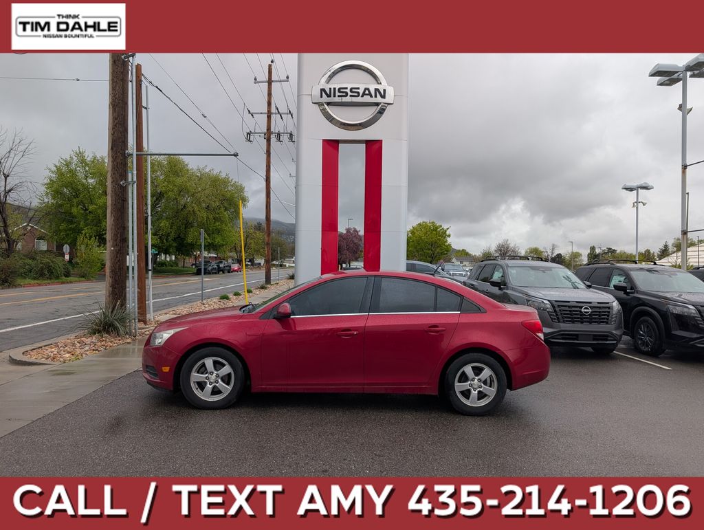 Crystal Red Tintcoat 2014 Chevrolet Cruze 1LT Sedan FWD Sedan Front-Wheel Drive 6-Speed Automatic Overdrive
