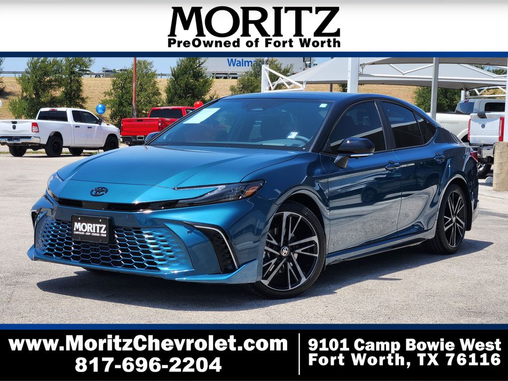 Midnight Black Metallic 2026 Toyota Camry Sedan Front-Wheel Drive Continuously Variable Transmission