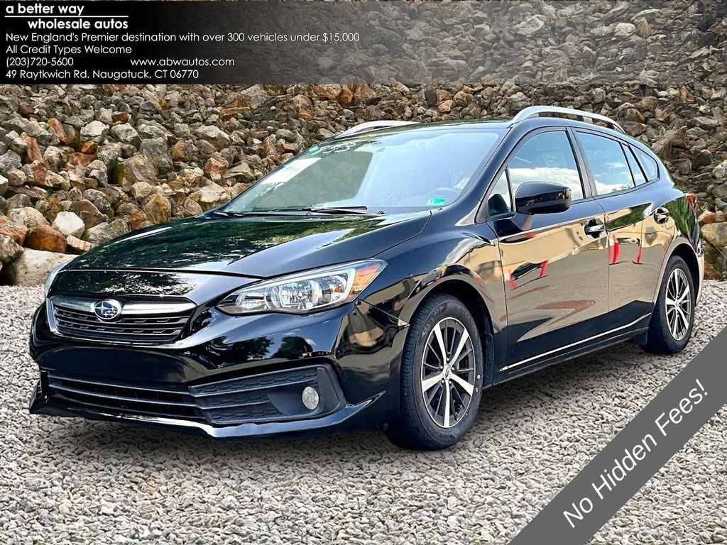 Crystal Black Silica 2023 Subaru Impreza Wagon All-Wheel Drive Continuously Variable Transmission